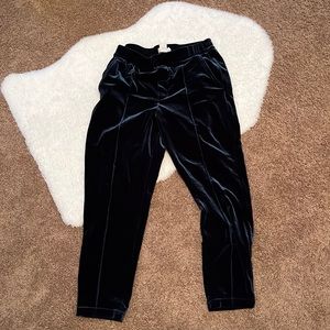 H&M L.O.G.G. Velvet Smoking Pants